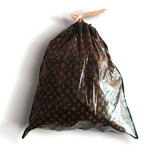 louis vuitton garbage bag.